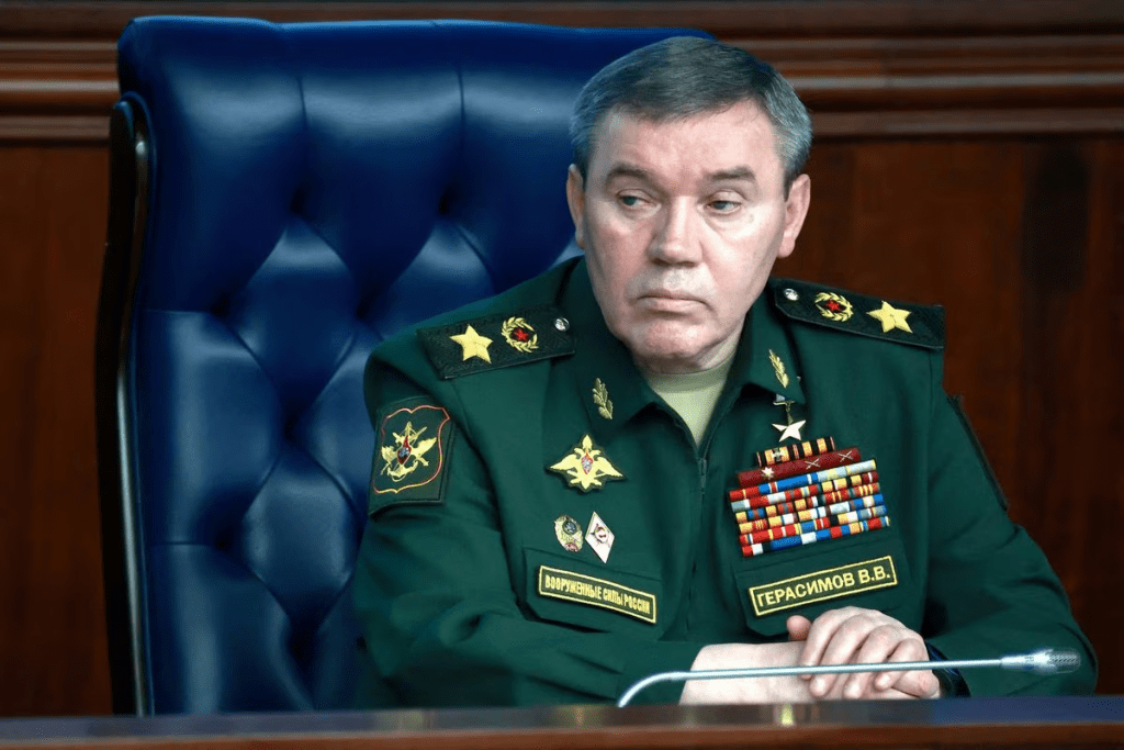 俄總參謀長格拉西莫夫亦是普里戈任俘擄的對象。路透社