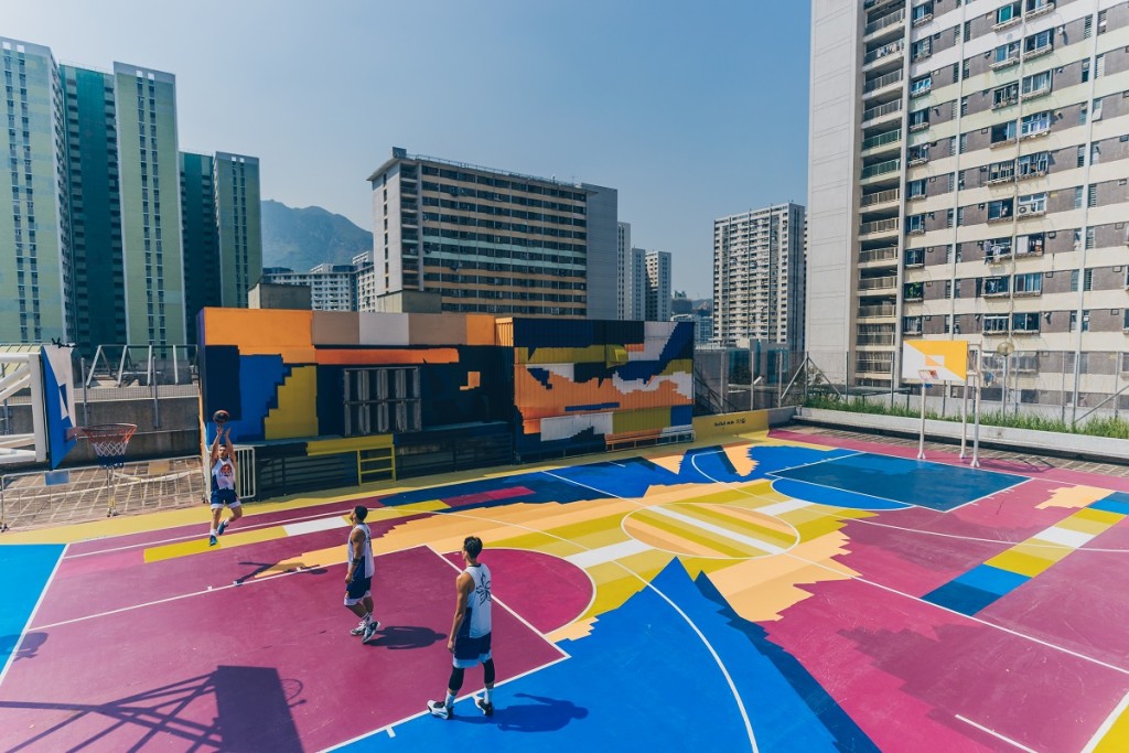 Project Movement 為社區帶來更有活力及獨特個性的運動場地。基滙資本提供