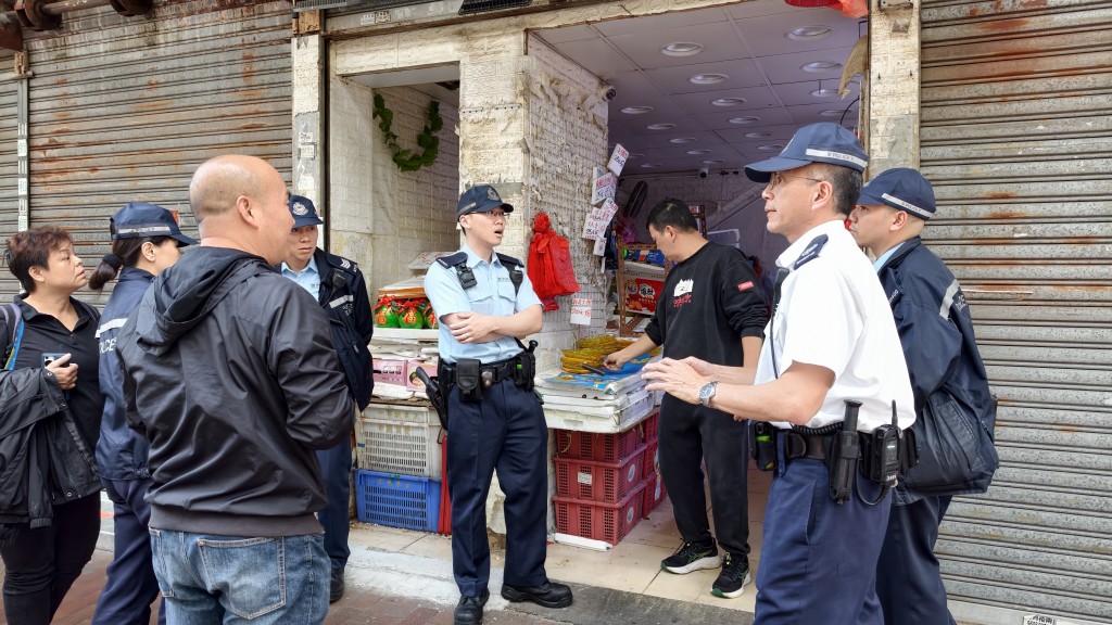 警方到場調查後，證實事件純屬誤會。黃文威攝