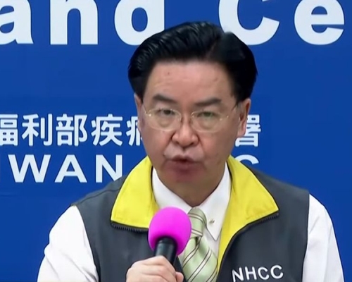 吳釗燮指北京否認海峽中線等同摧毀台海現狀。 網圖