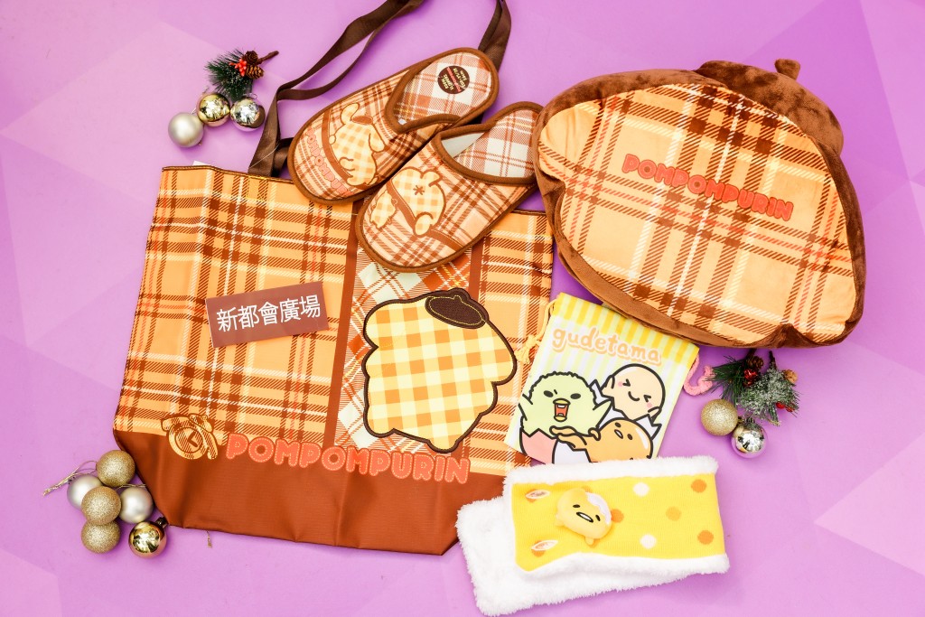 期间限定店独卖的最新布甸狗星空系列及一众Sanrio characters圣诞造型新商品！（图片来源：新都会广场）