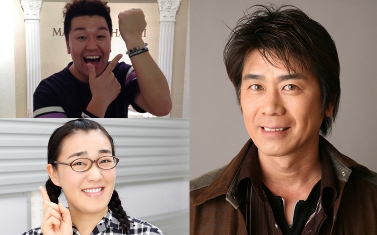 速水健太郎(右)、白鳥久美子(左下)及西井隆詞確診新冠肺炎。