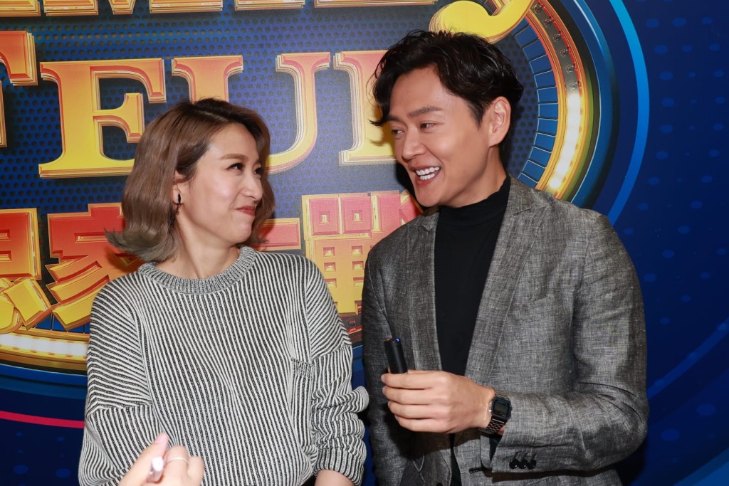 張振朗笑稱子羚是其「兒時偶像」。