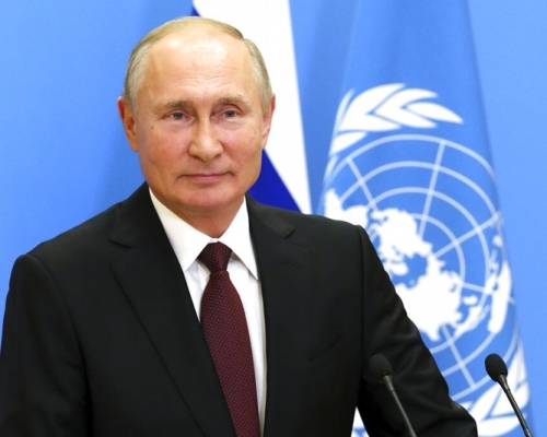 普京获提名为诺贝尔和平奖候选人。资料图片