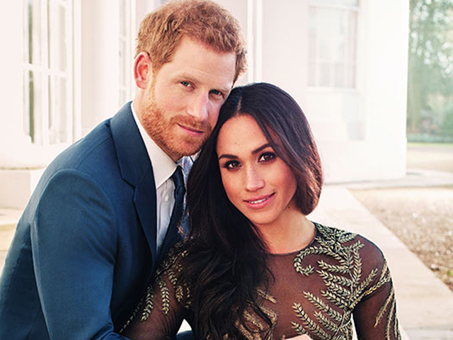 梅根馬克爾(Meghan Markle)5月將下嫁英國哈利王子,由於她即將成為英國皇室一份子。 網圖