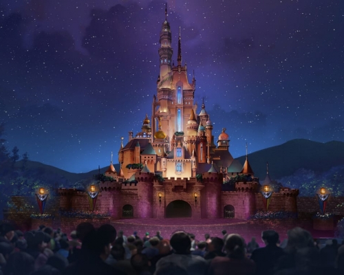 香港迪士尼城堡預計2020年登場。
