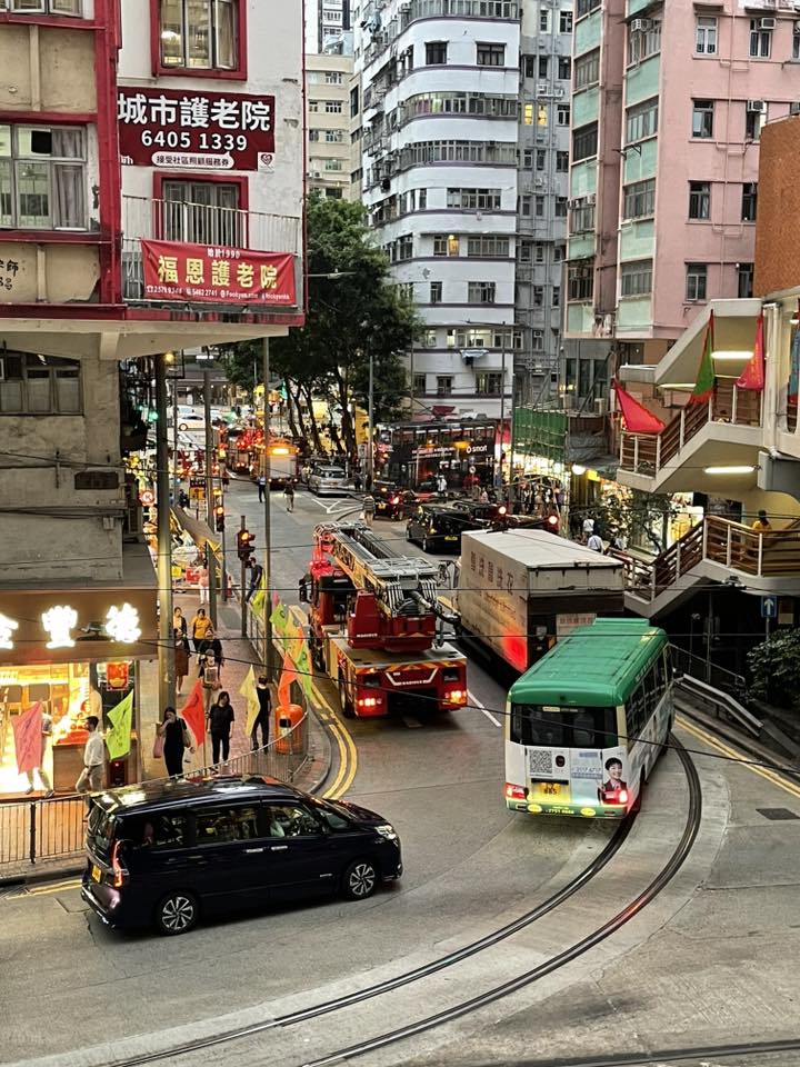 北角道15號地舖一間食肆的廚房發生火警。網上圖片