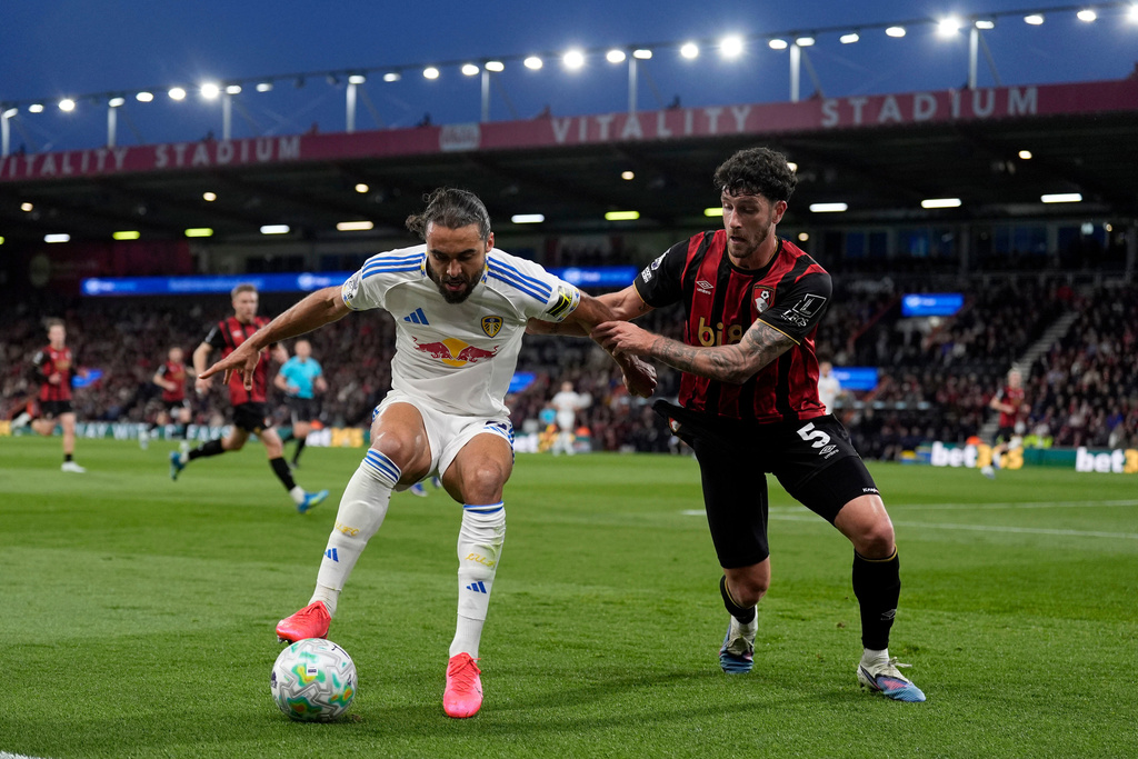 般尼茅夫2：2列斯联。美联社