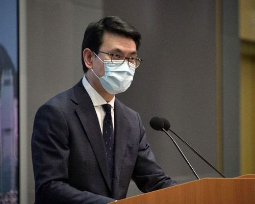 邱騰華指已約見美駐港總領事促撤回。