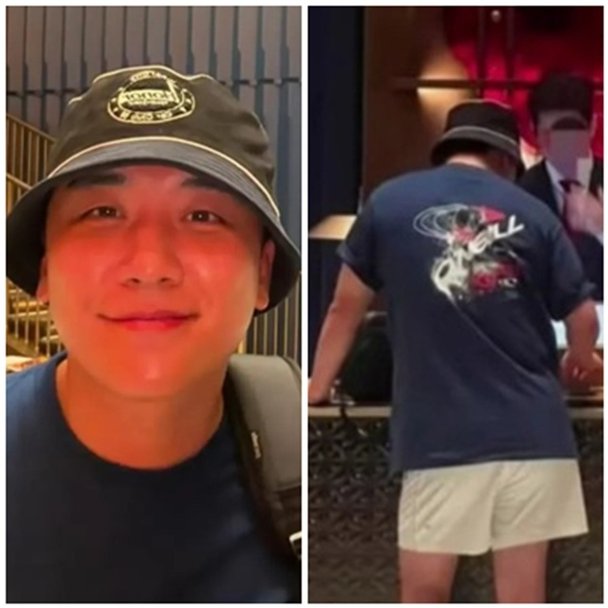 有網民分享勝利在開幕活動場內所拍的照片,可見他面形益發圓潤,身形也豐碩了不少。 有網民分享勝利在開幕活動場內所拍的照片,可見他面形益發圓潤,身形也豐碩了不少。