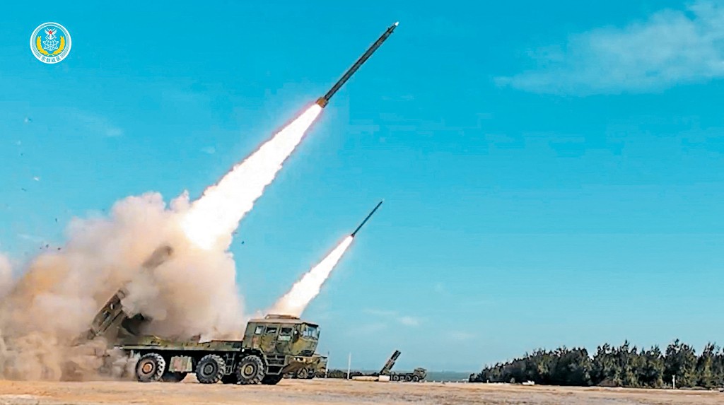 解放軍圍台軍演結束。