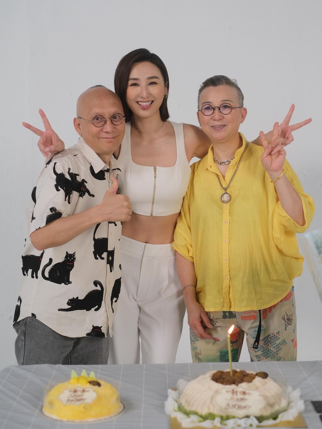 一家人關係好好。 一家人關係好好。