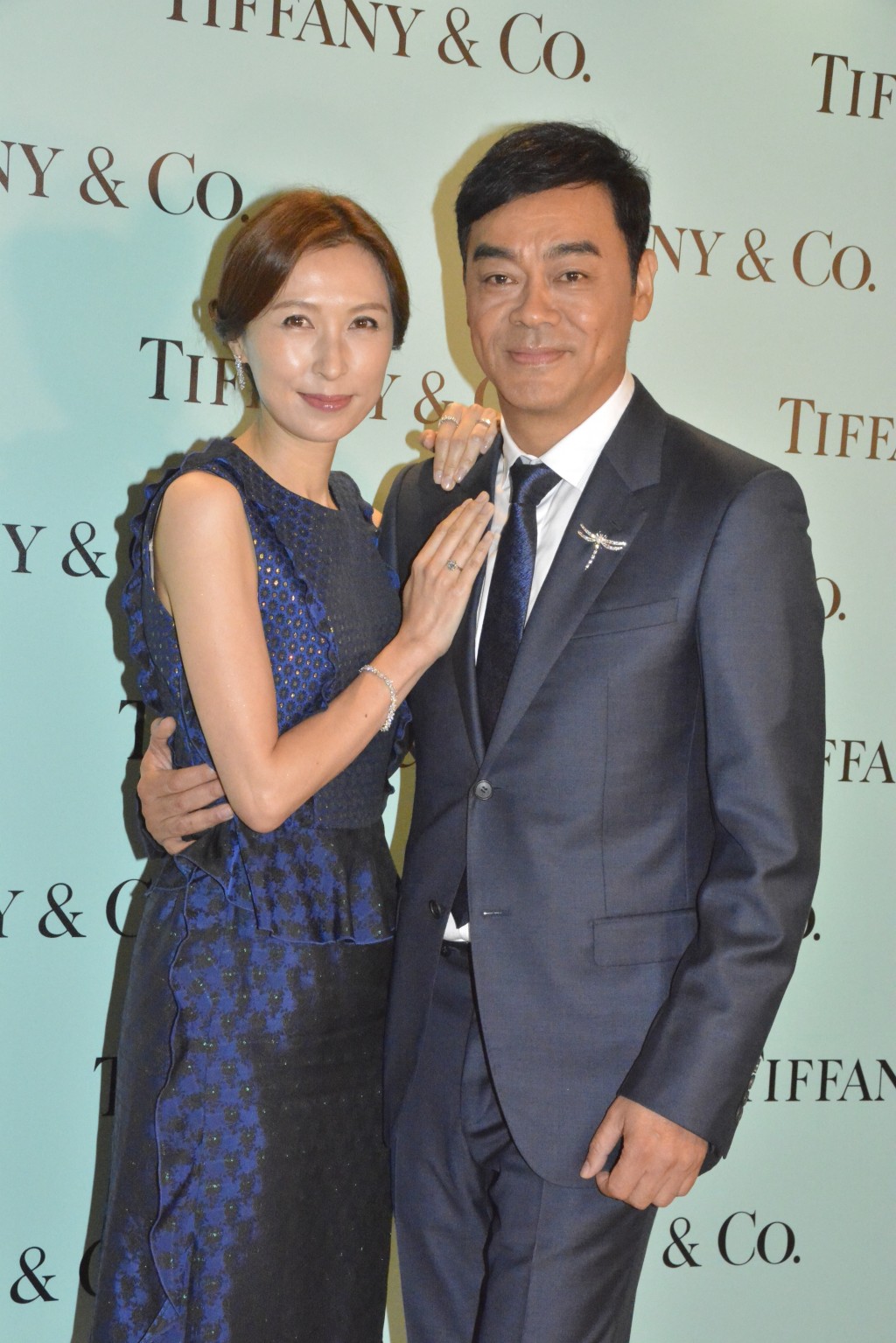 郭藹明與劉青雲1998年結婚，至今依然相當恩愛，是圈中的模範夫妻。