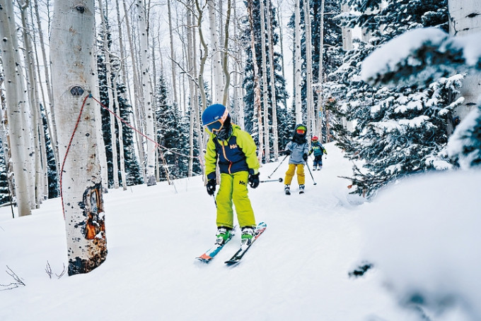 Aspen Snowmass幅員偌大，適合不同年齡的朋友前來玩樂。