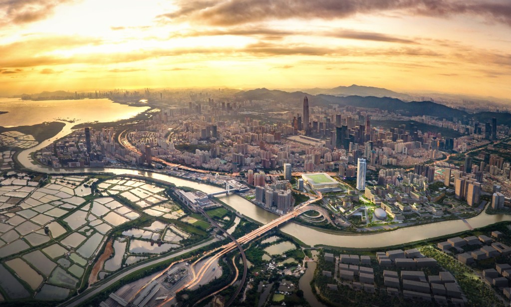 重建後的皇崗口岸將實施「一地兩檢」,旅客可以在同一地點辦理兩地出入境手續。 重建後的皇崗口岸將實施「一地兩檢」,旅客可以在同一地點辦理兩地出入境手續。