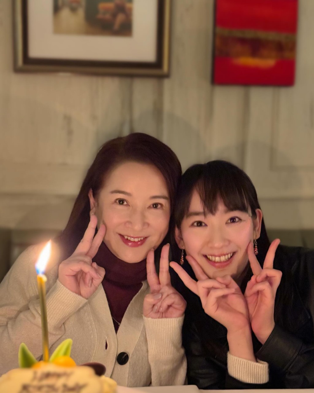 龚慈恩早前为女儿庆祝24岁生日。