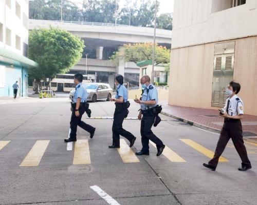 警方到場調查。