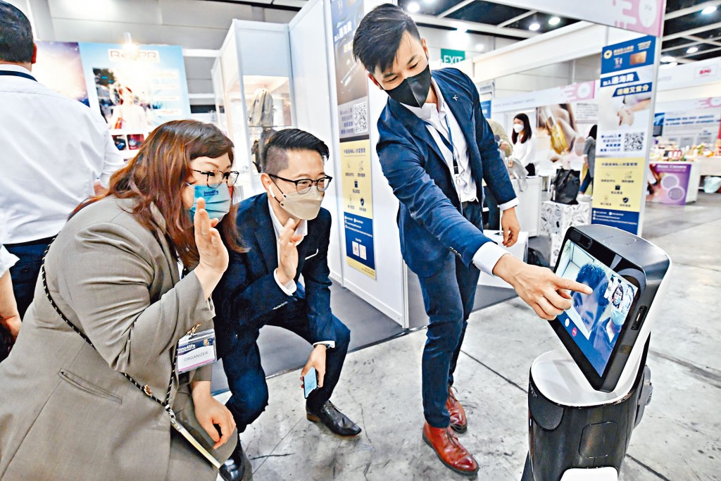 本港銳意在創科大展拳腳,昨日就大「Inno4life——創意文化及科技創新展覽2022」,展示不少科技新品及新技術。