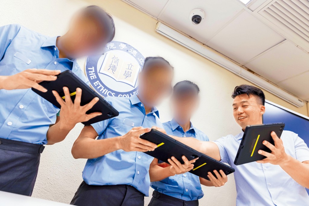  「立德學院」讓成年在囚人士修讀全日制的教育課程。 資料圖片