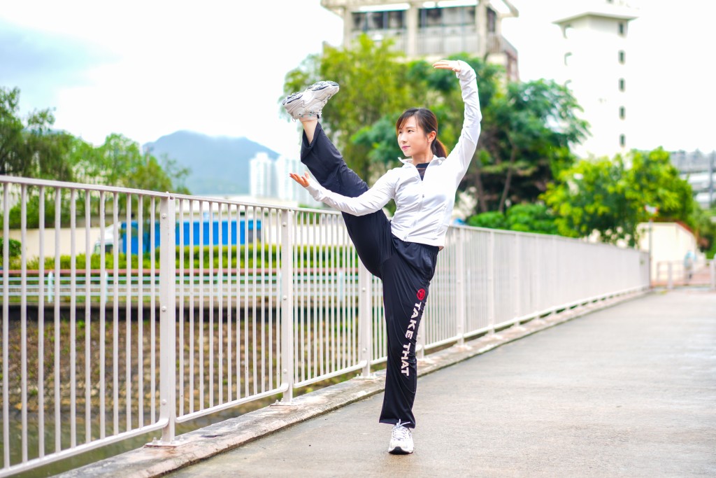 莫宛螢自8歲便開始習武。 莫宛螢自8歲便開始習武。