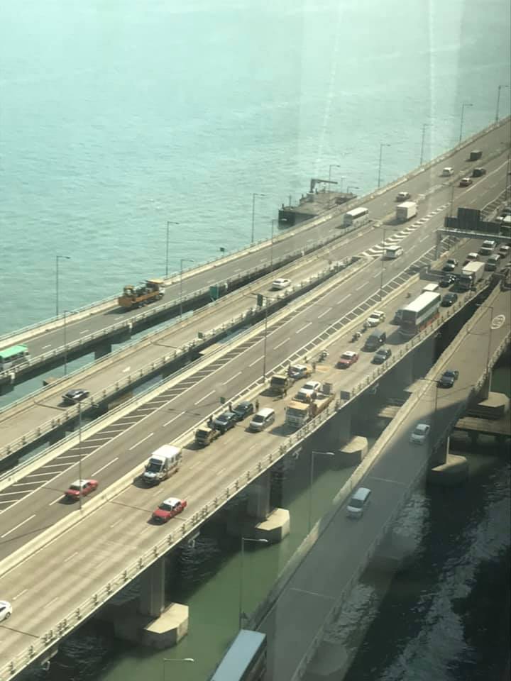 東區走廊3車相撞意外 圖：港突發事故報料區LY Wong