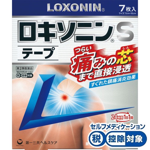 中林大樹拎住可紓緩肌肉及關節痛的止痛貼。