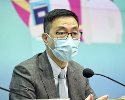 楊潤雄形容育人工作好像培育幼苗。資料圖片