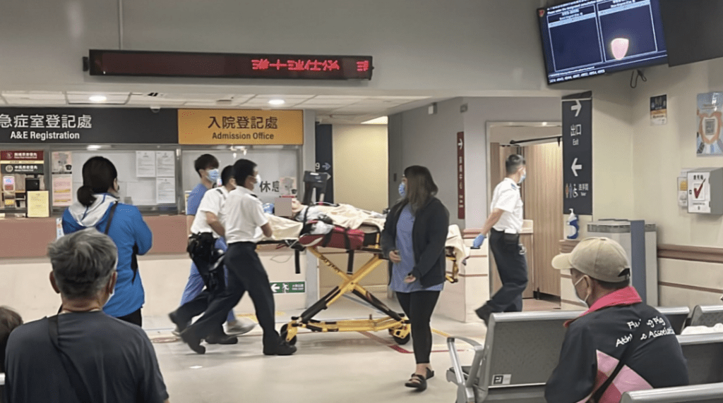 男事主昏迷送往瑪麗醫院搶救。資料圖片 男事主昏迷送往瑪麗醫院搶救。資料圖片