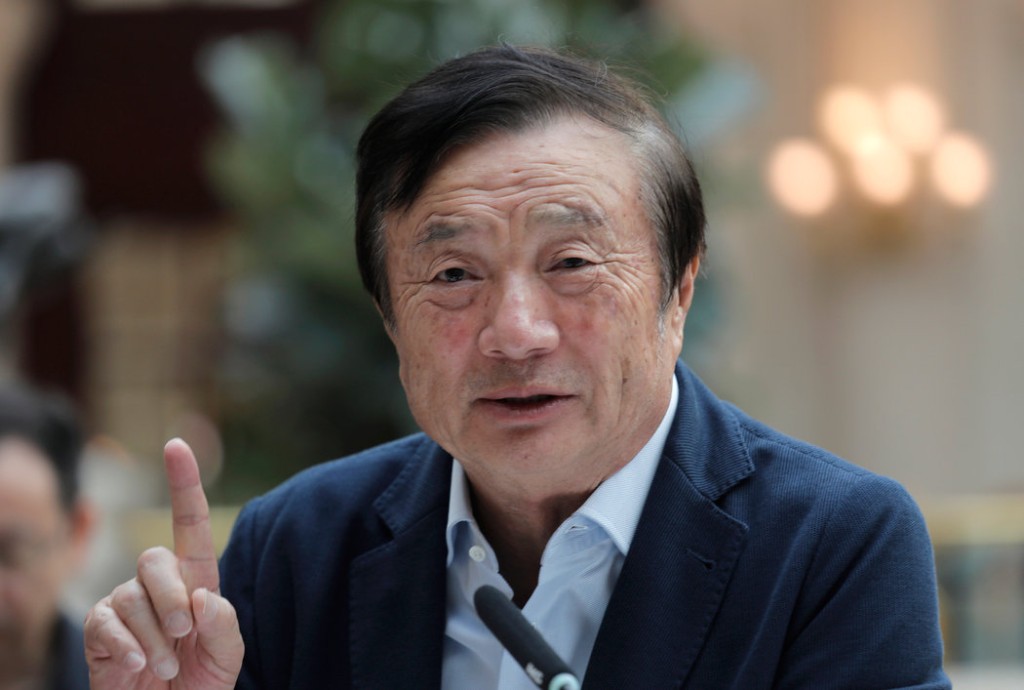 華為CEO任正非日前致貴州中學母校的新春賀年信，表示：「現在雖是冬天，但是春天很快就會到來。」網圖