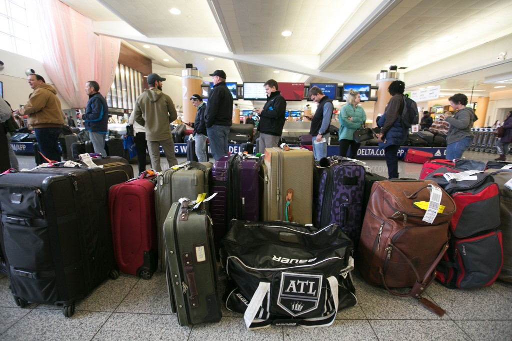 全球95%的行李都会被领取的。（美联社）