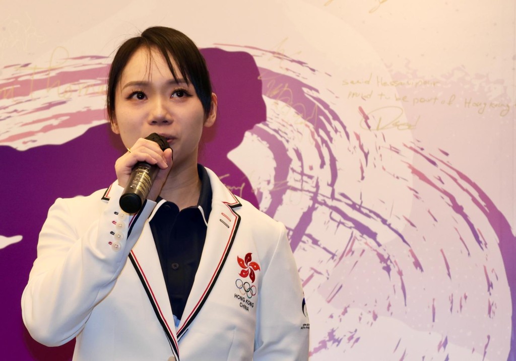 Grace将到南韩旅行，再定去留方向。徐嘉华摄