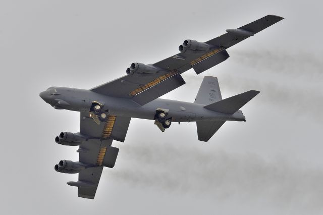 美軍B-52轟炸機。FlightAware 美軍B-52轟炸機。FlightAware