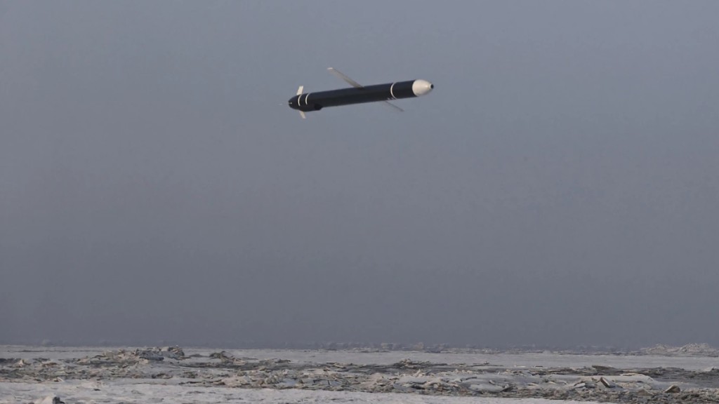 北韓早前發射多枚巡航導彈。美聯社
