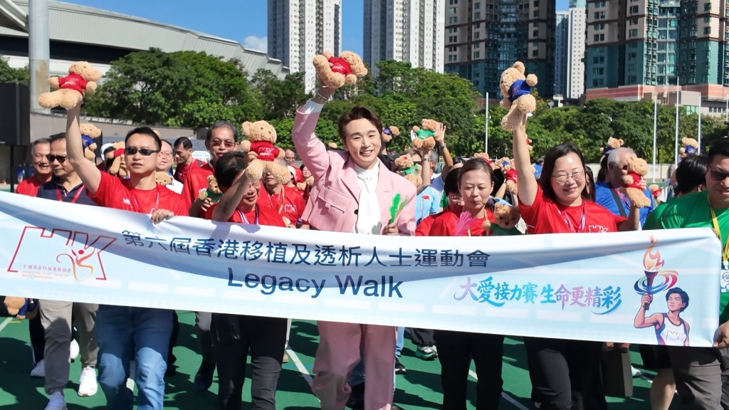王鄭浚仁首度以「器官捐贈推廣大使」身份參與今次活動。 王鄭浚仁首度以「器官捐贈推廣大使」身份參與今次活動。