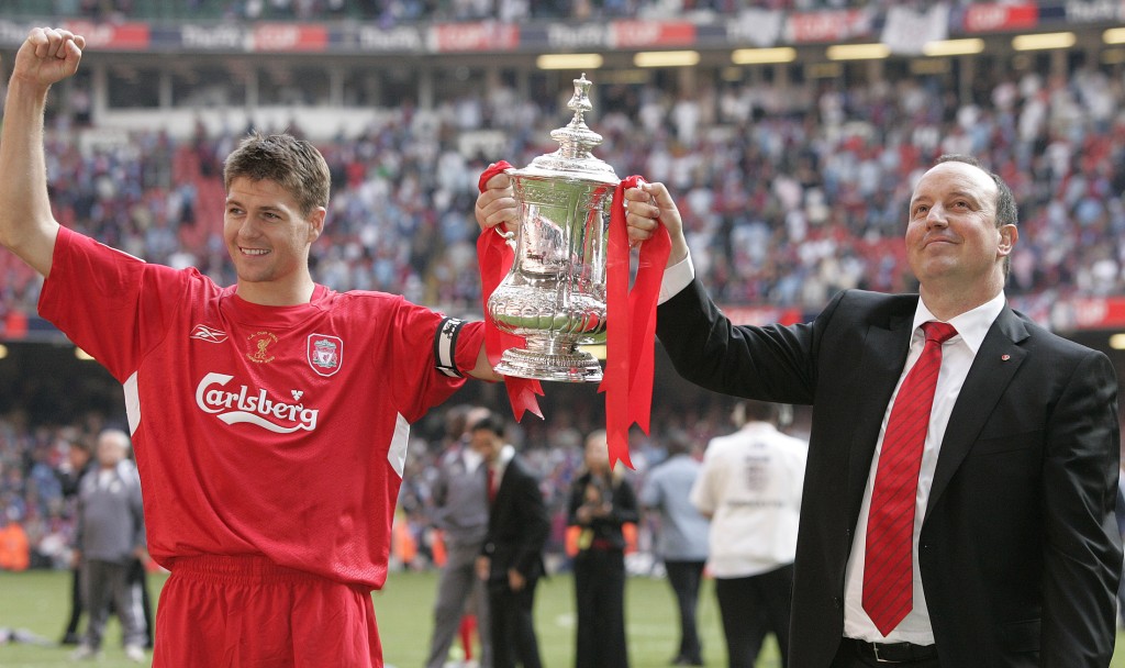 宾尼迪斯(右)在利物浦取得成功。Reuters资料图片