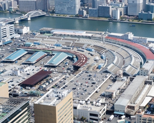 築地市場。網圖