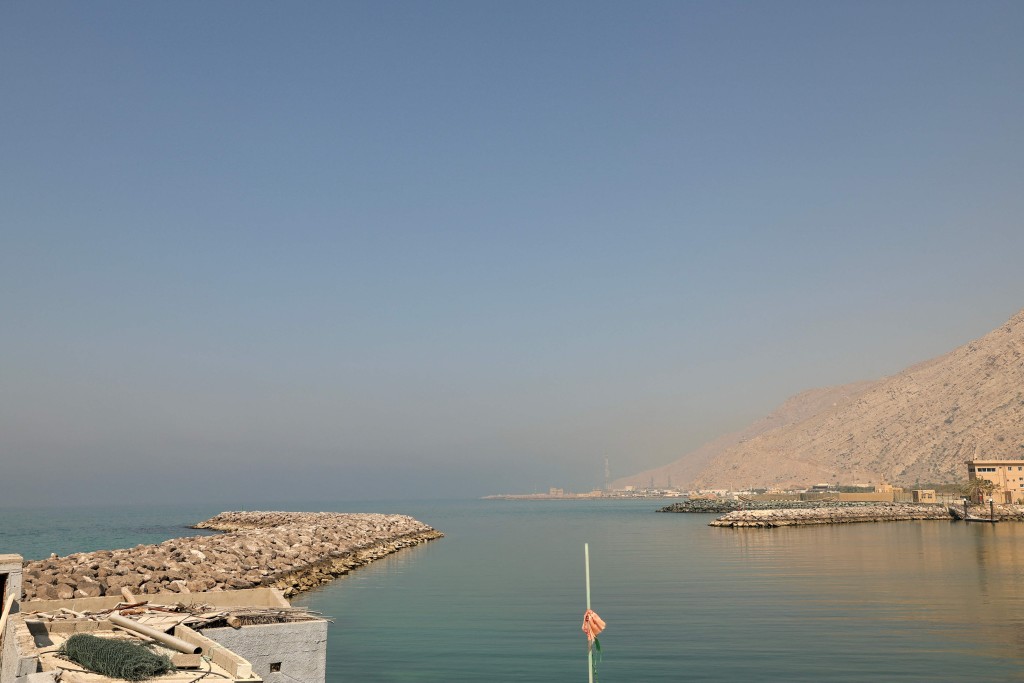 伊朗宣布關閉霍爾木茲海峽。法新社