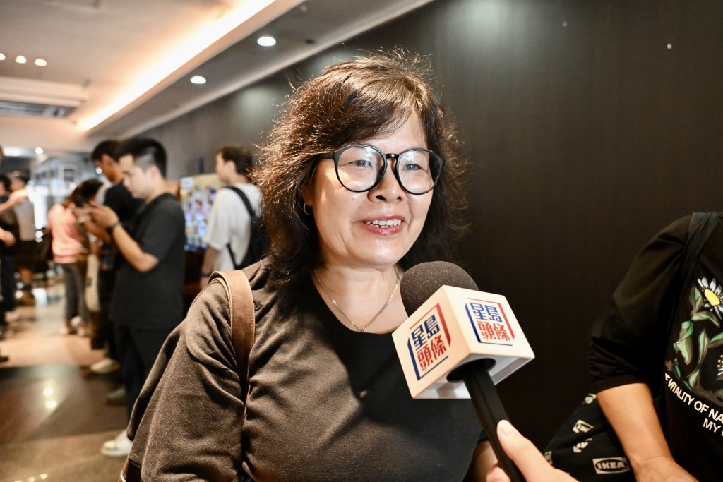 梁女士猜測盲盒場次是嘉禾的懷舊港產片。 梁女士猜測盲盒場次是嘉禾的懷舊港產片。