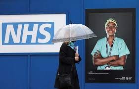 NHS是英國國家醫療服務系統。路透社