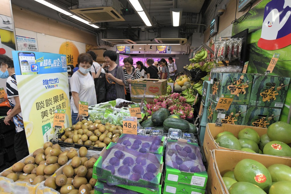 本港10月食品等銷貨值升0.3%。