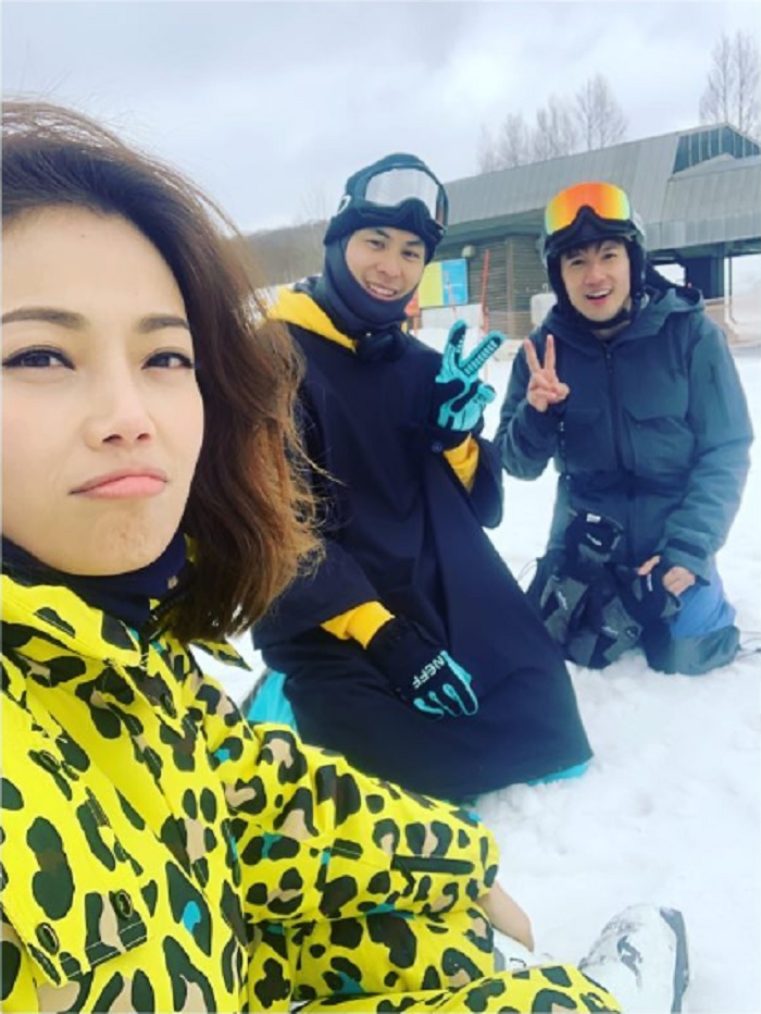 容祖兒同楊政龍一同往日本。網上圖片