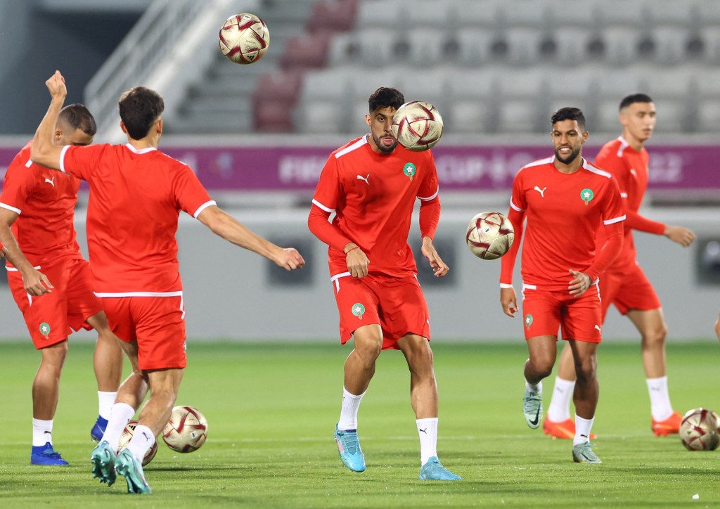 摩洛哥打入卡塔爾世界盃四強改寫非洲世盃歷史。REUTERS