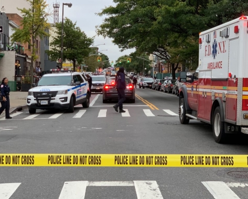 美国纽约一间无牌酒吧发生枪击案。　网图