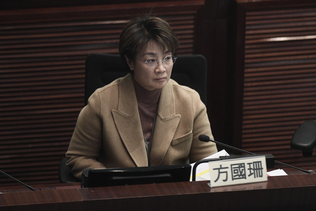 議員出席特別論壇。圖為方國珊。陳浩元攝