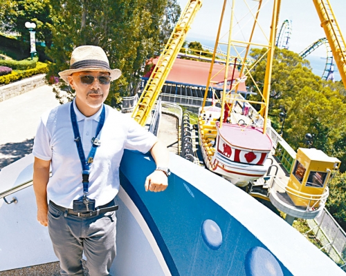 ■海洋公园管理及演艺节目执行总监吴守坚表示，要善用公园得天独厚的自然景色。