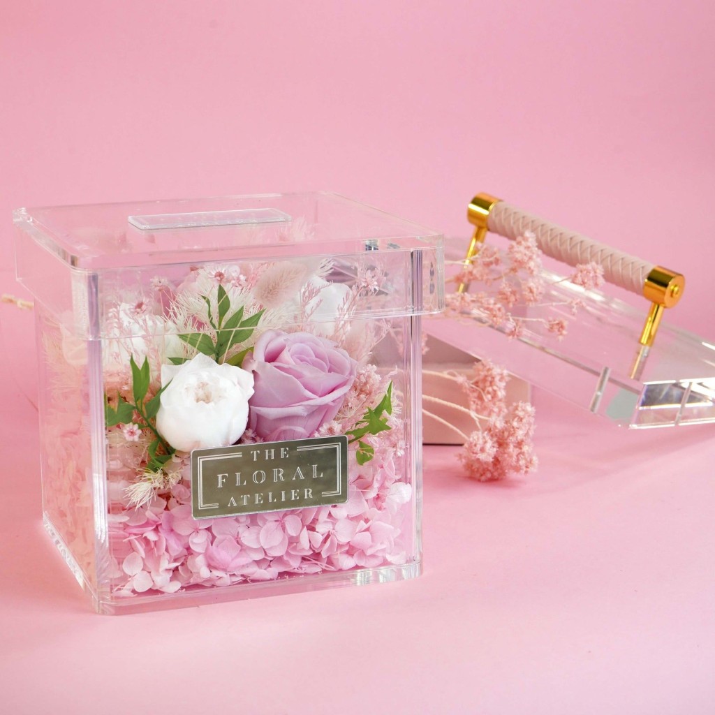 The Floral Atelier  Harmony Crystal Cube $2,190
