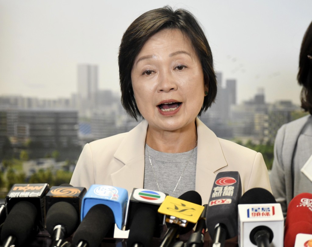 蔡若蓮表示，當局不是以院校的數目去規劃大學城，大學需要與北都發展有機結合，故沒有制定要求。資料圖片