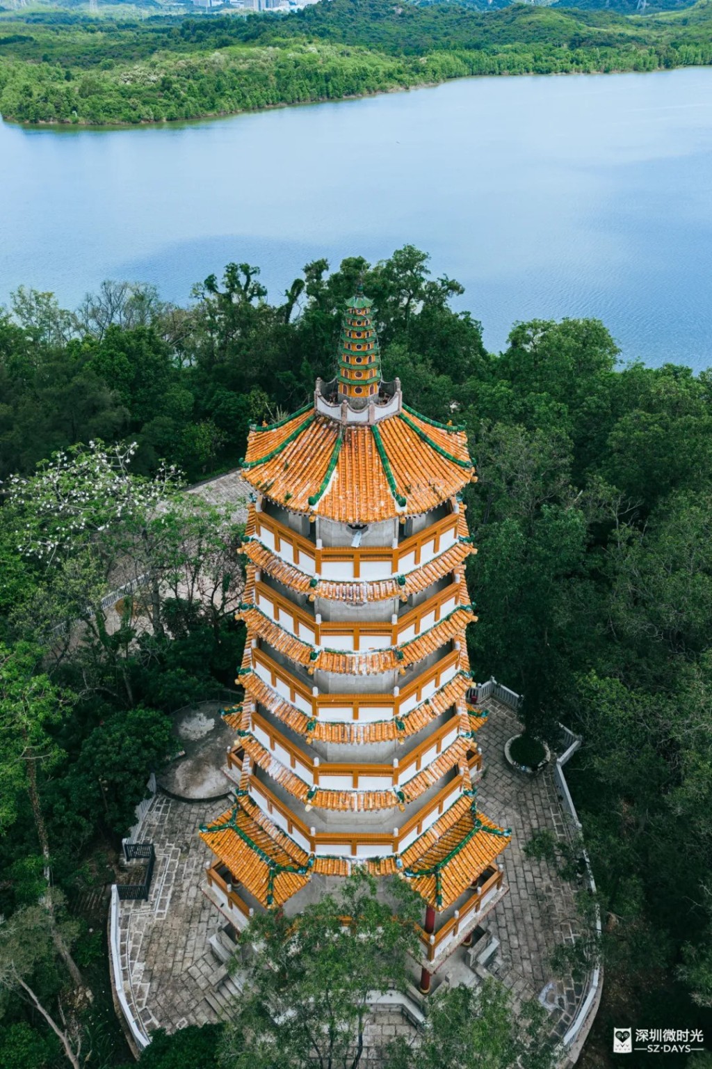 關閉逾30年的深圳西麗塔，再次免費開放。深圳微時光