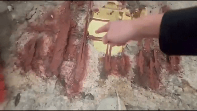 「但係呢啲鋼筋鬆晒喎，你直接噴紅丹未必得㗎喎。」(HUMA LO＠Youtube影片截圖)