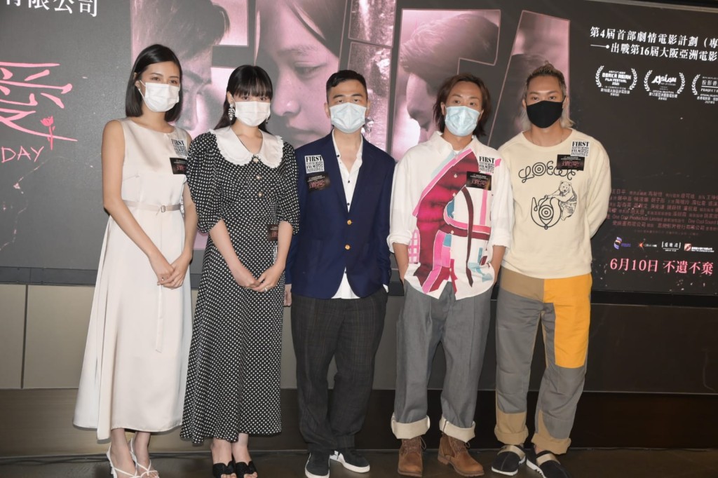 鄭中基今次與新人合作感覺好，擦出火花。